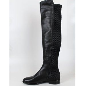 NEW Stuart Weitzman Alljenn Over the Knee Boot, Black, US 5